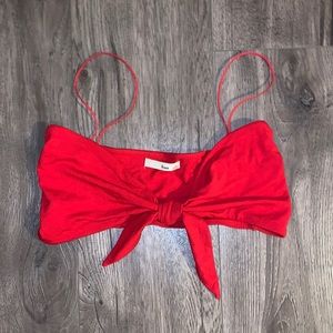 Never worn! Aritzia Wilfred Bow Bralette
